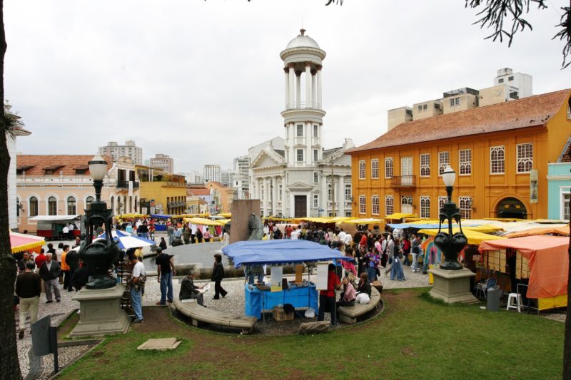 Feira de Artesanato Centro Histórico Curitiba PR