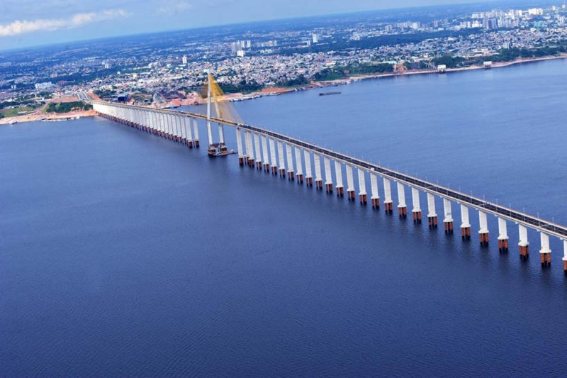 Ponte do Rio Negro Novo Airão AM (foto fonte Amazona e mais)