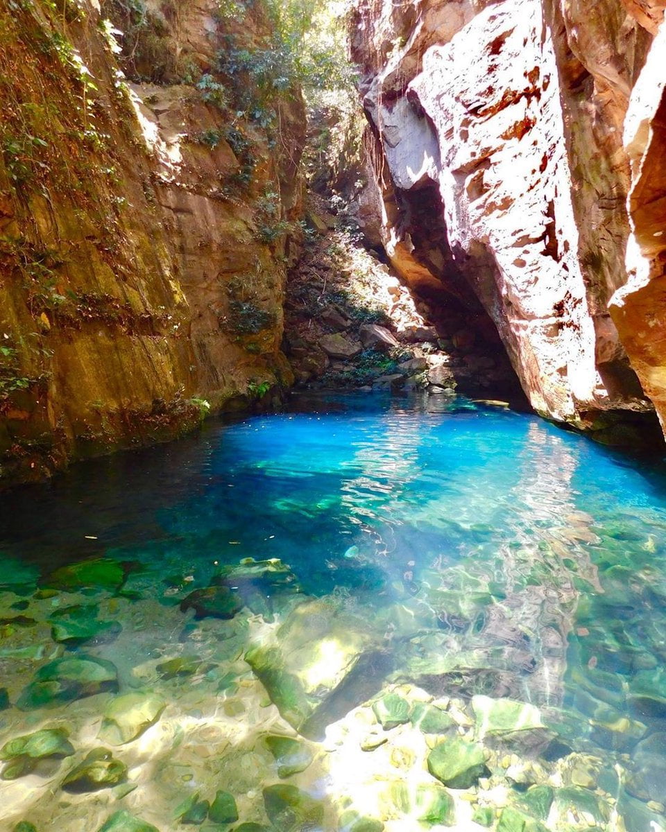 Poço Azul de Riachão, em Riachao