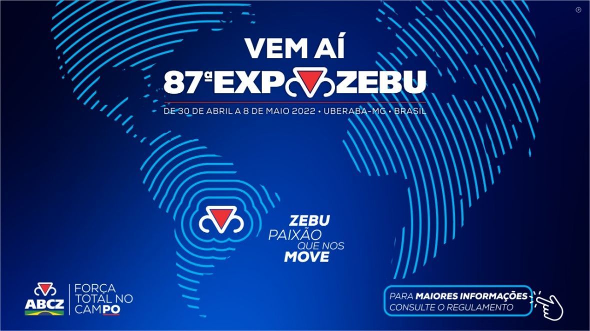 Estão abertas as inscrições de animais para a Expo Zebu 2022