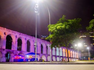 Arcos da Lapa, local de muita história no centro do Rio de Janeiro - Retirado do site da Prefeitura
