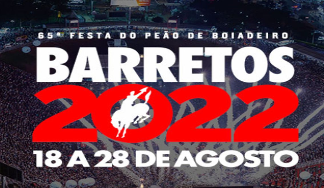 Confira a programação de rodeios da Festa do Peão de Barretos 2022