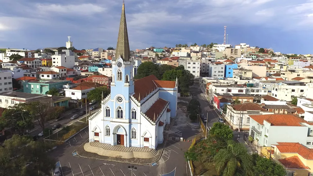 Igreja Matriz de Três Corações — Foto: Alexandre de Almeida / g1.com.br