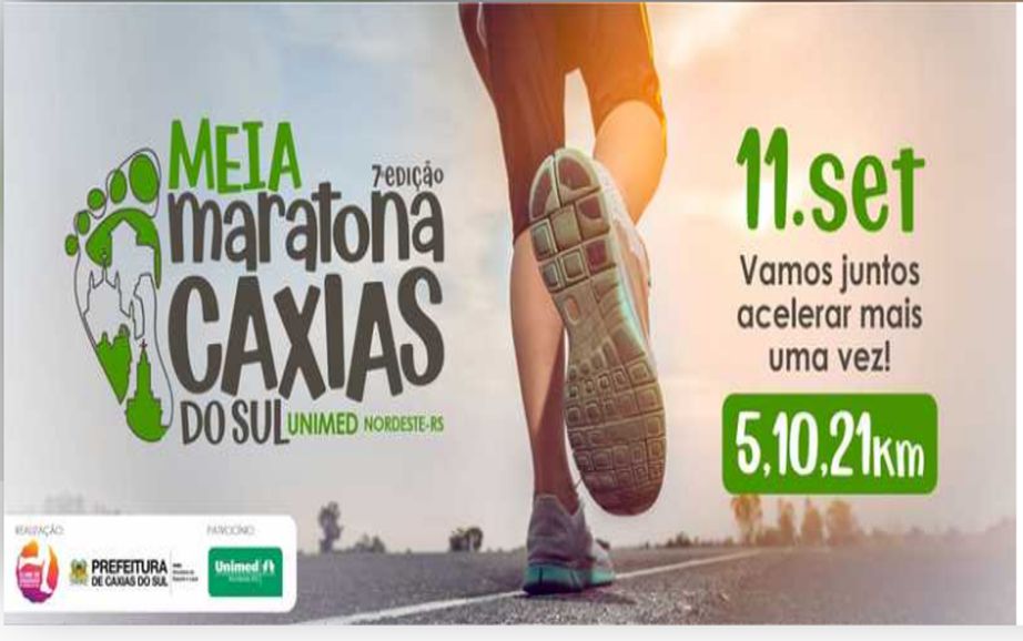 Inscrição para a Meia Maratona de Caxias 2022