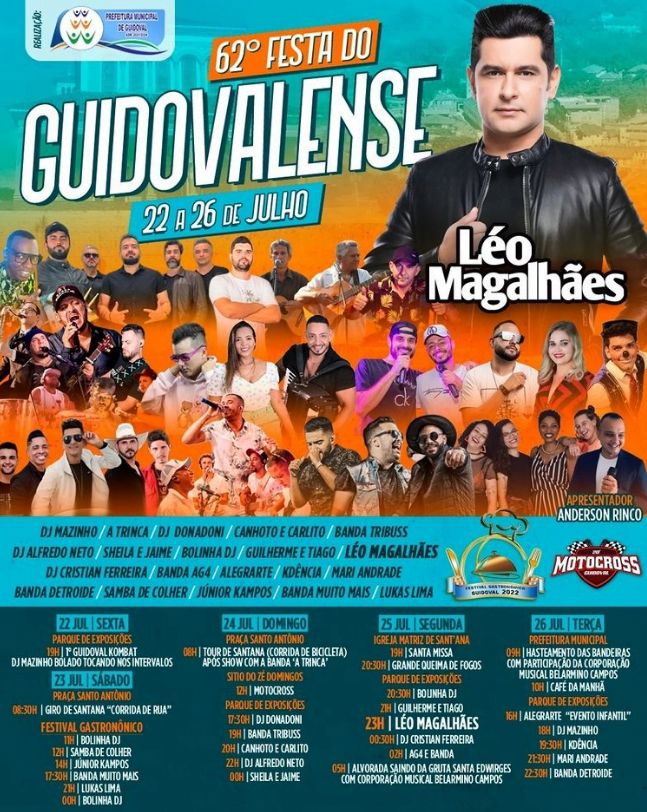 Festa do Guidovalense 2022 (imagem: Divulgação)