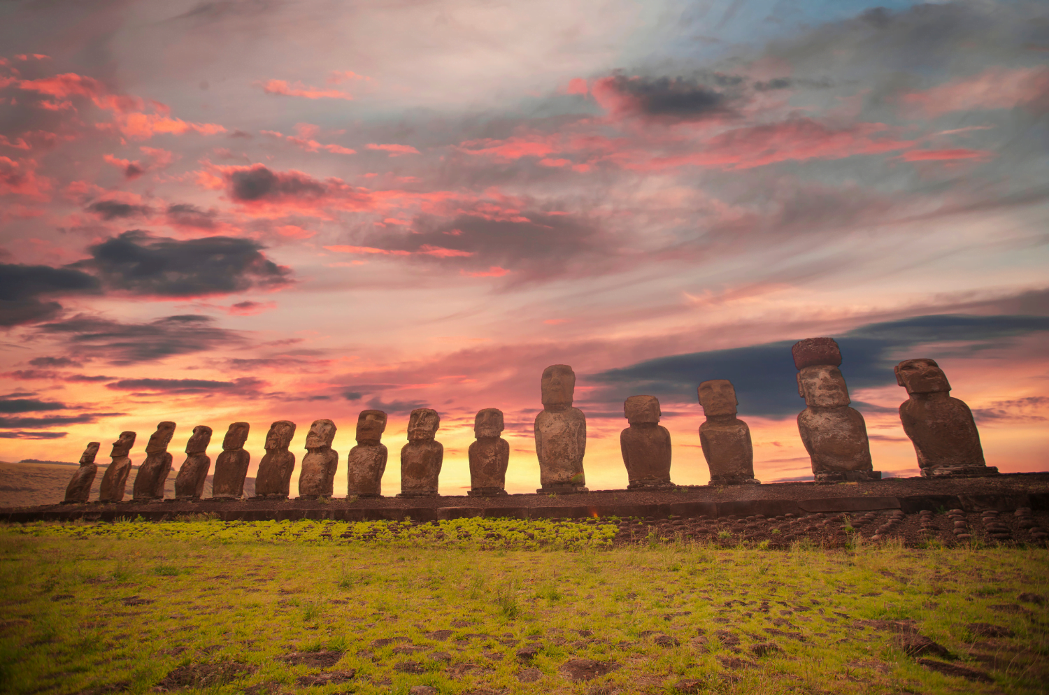 Ilha de Páscoa (imagem: Canva)