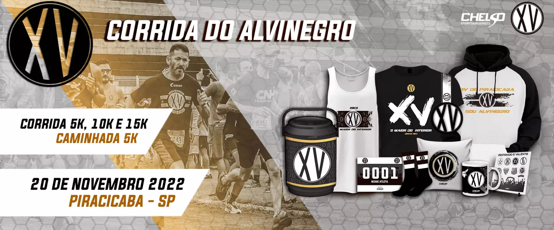 Corrida do Alvinegro 2022, confira datas, inscrições e mais informações!