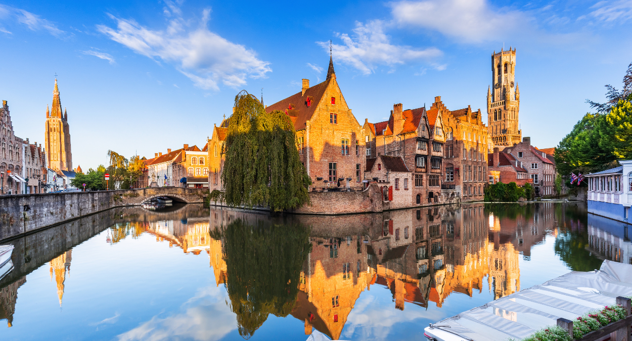 Bruges, Bélgica (imagem: Canva)