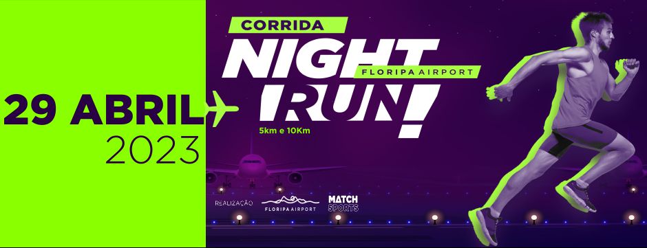 Night Run Floripa Airport (divulgação)
