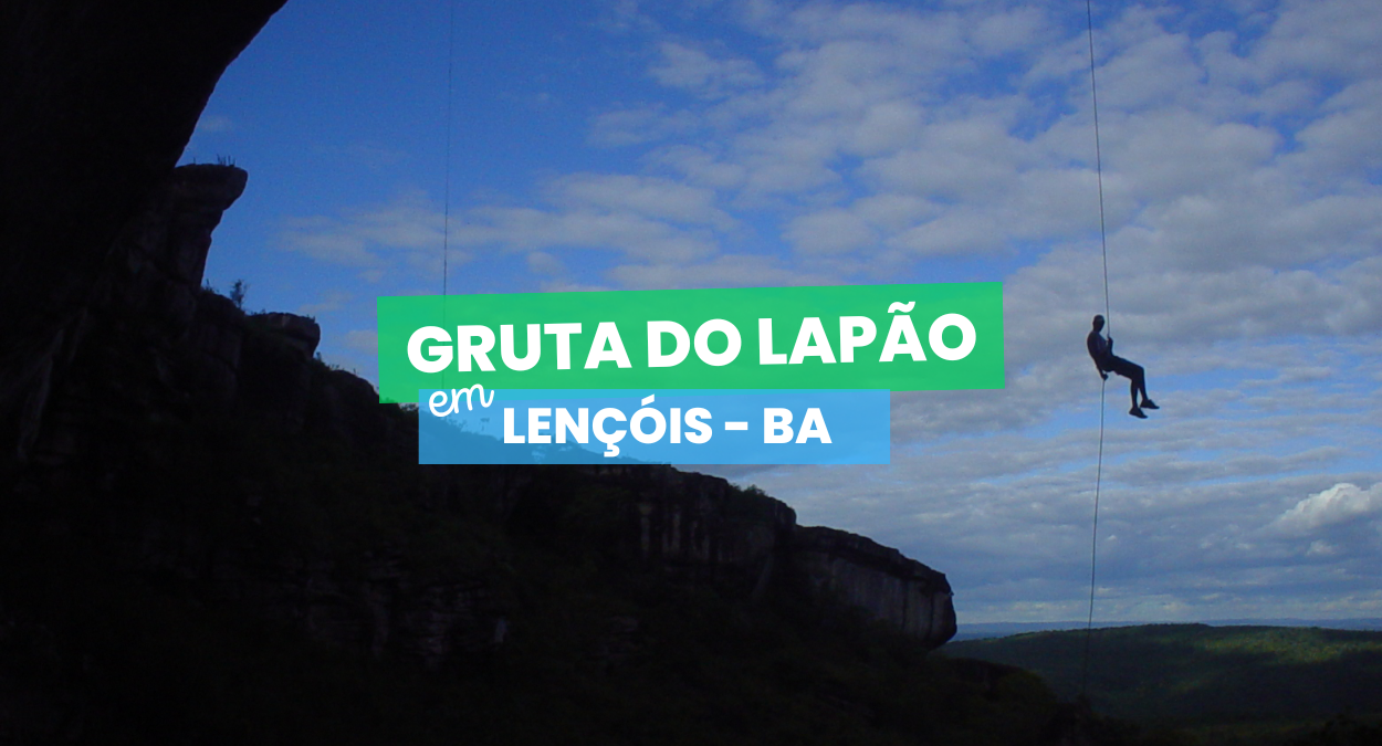 Gruta do Lapão – destino imperdível para quem visita Lençóis (imagem: Reprodução/Chapada Diamantina)