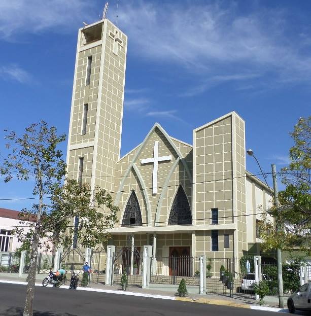 Paróquia de São João Batista (imagem: Diocese de Uruguaiana)