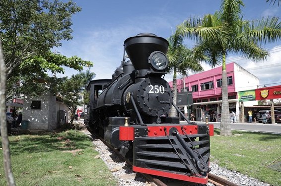 Trem turístico em Miguel Pereira (imagem: Divulgação)
