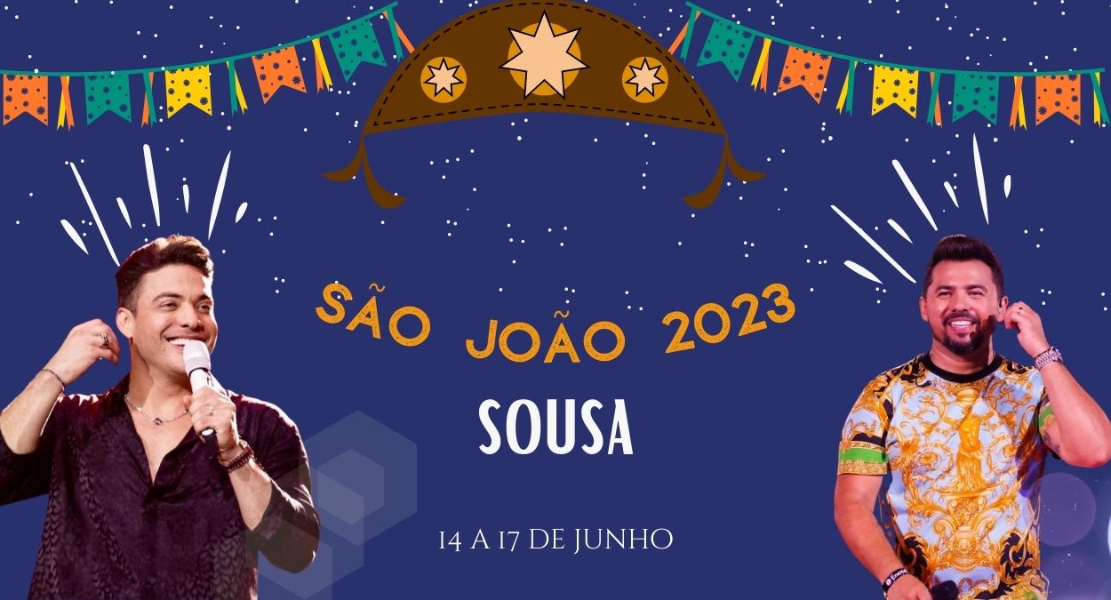 São João 2023 de Sousa, PB: confira as atrações