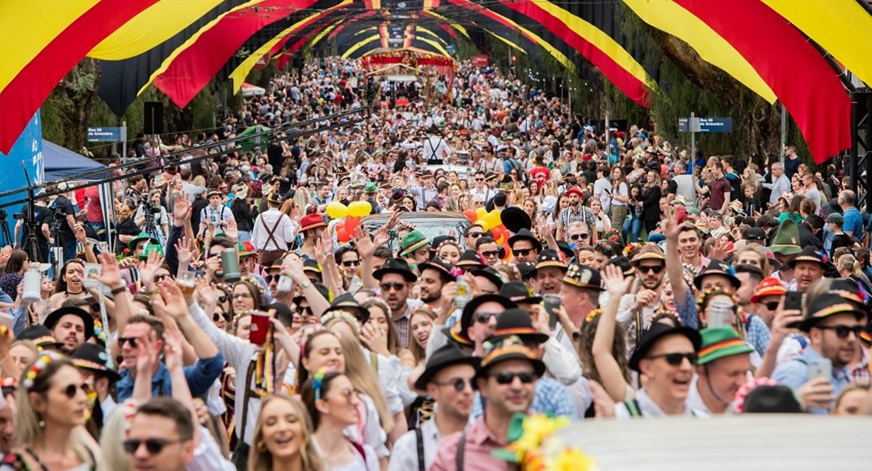 Oktoberfest Santa Cruz do Sul 2023 (imagem: Divulgação)