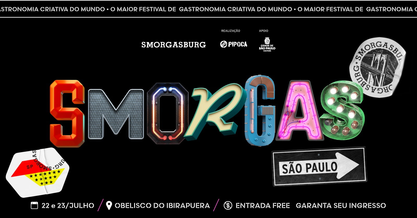 Smorgasburg Brasil 2023 divulgação Sympla
