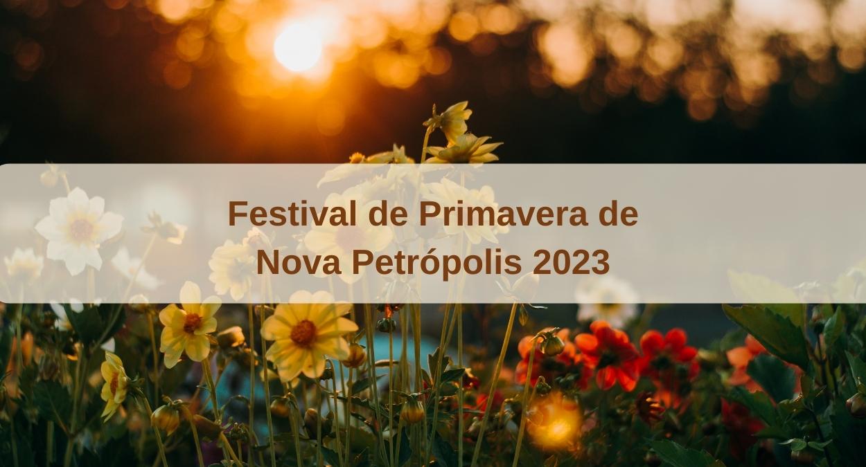 Nova Petrópolis celebra música e cultura em Festival da Primavera 2023