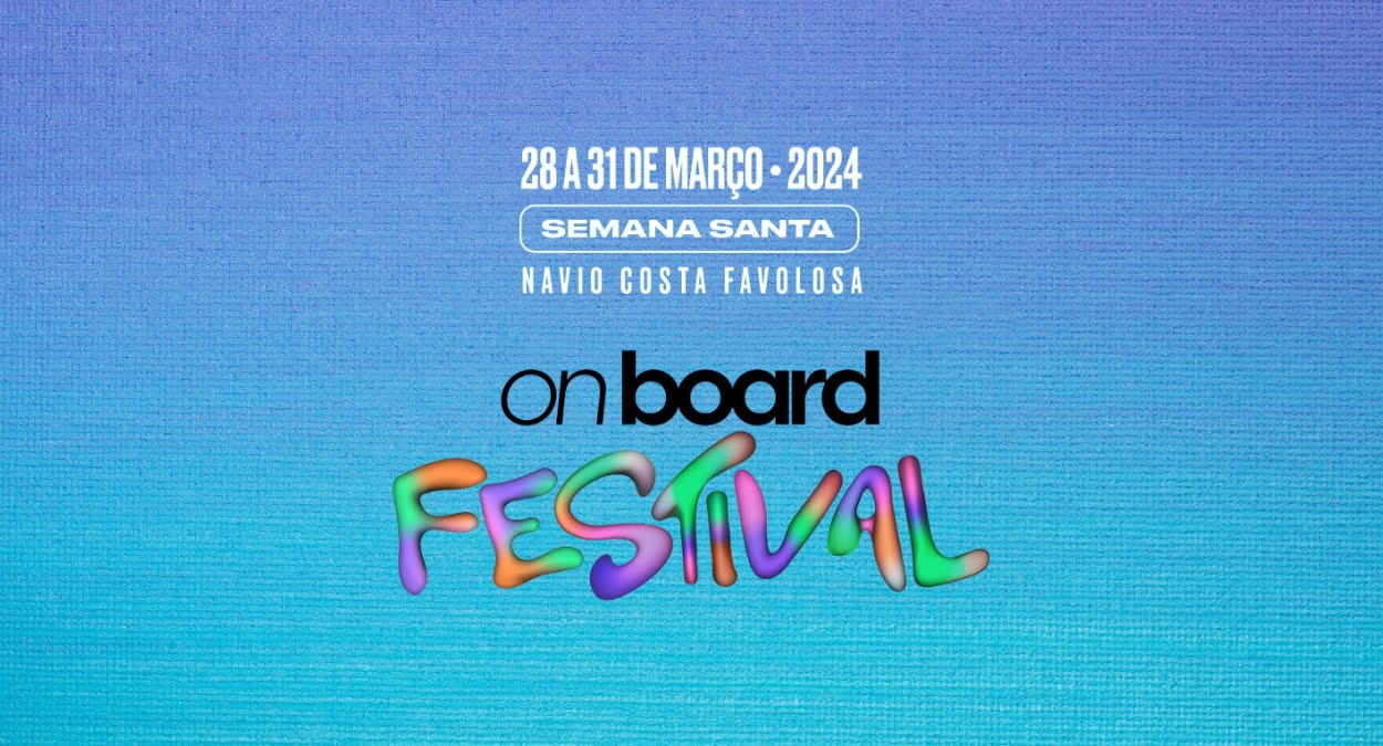 Onboard Festival 2024: ingressos já estão disponíveis! (imagem: Canva)