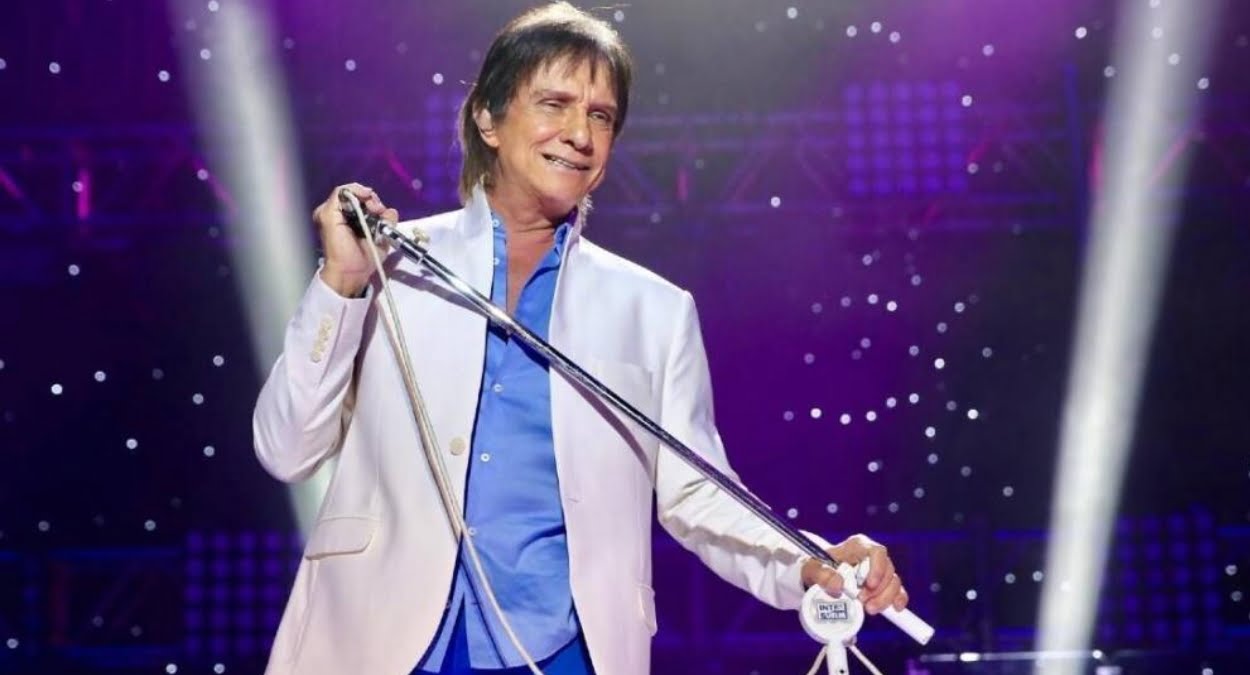 Roberto Carlos em Juiz de Fora: rei retorna após 10 anos à cidade. Saiba mais (imagem: Reprodução)