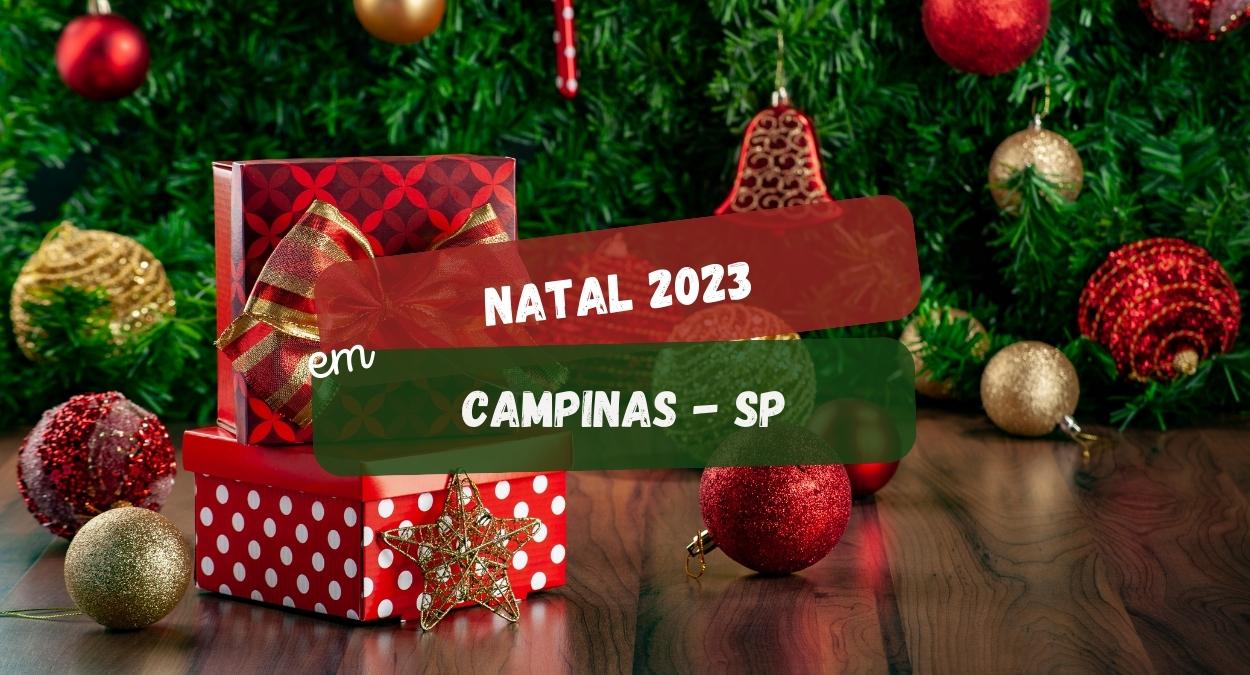Natal 2023 em Campinas (imagem: Canva)