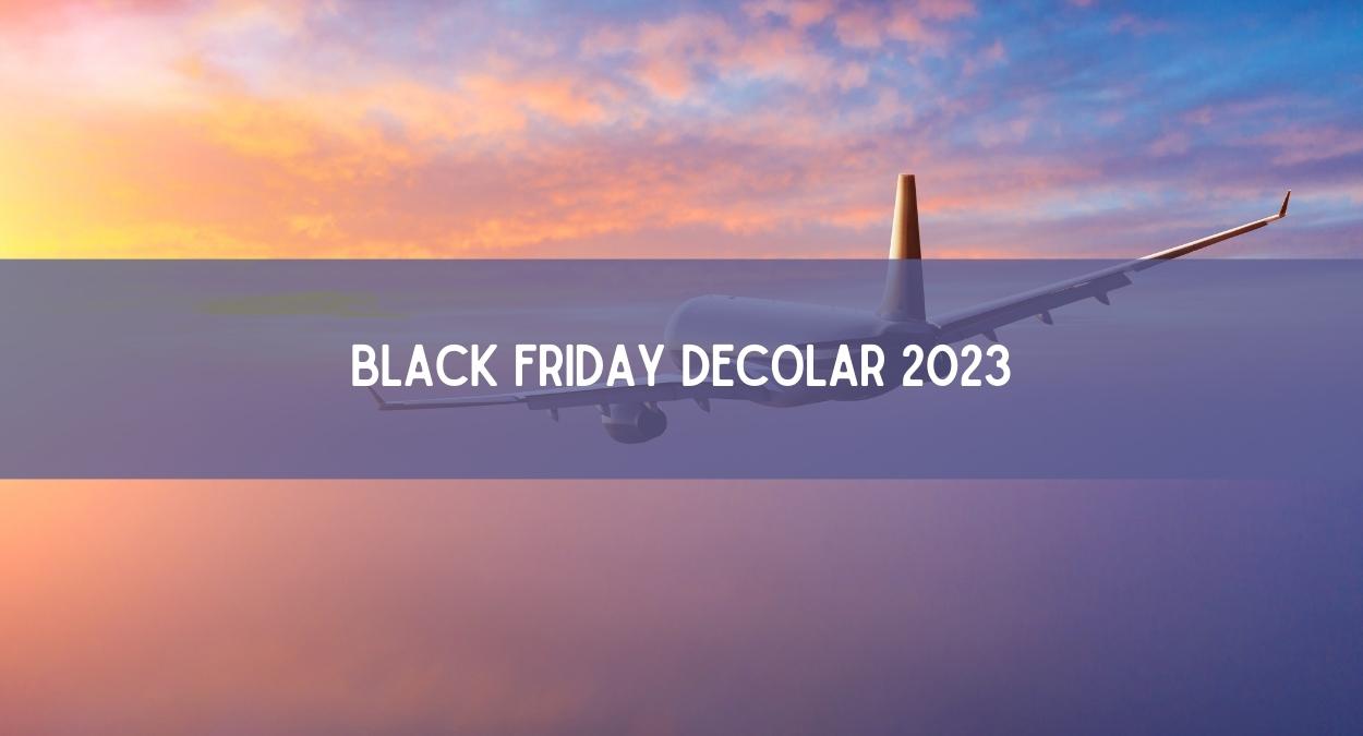 Black Friday Decolar 2023 (imagem: Canva)