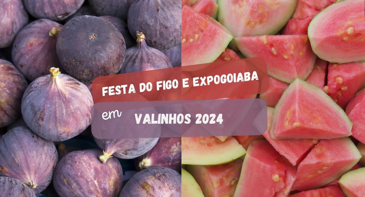 Festa do Figo e Expogoiaba 2024 já estão confirmados! Confira! (imagem: Canva)