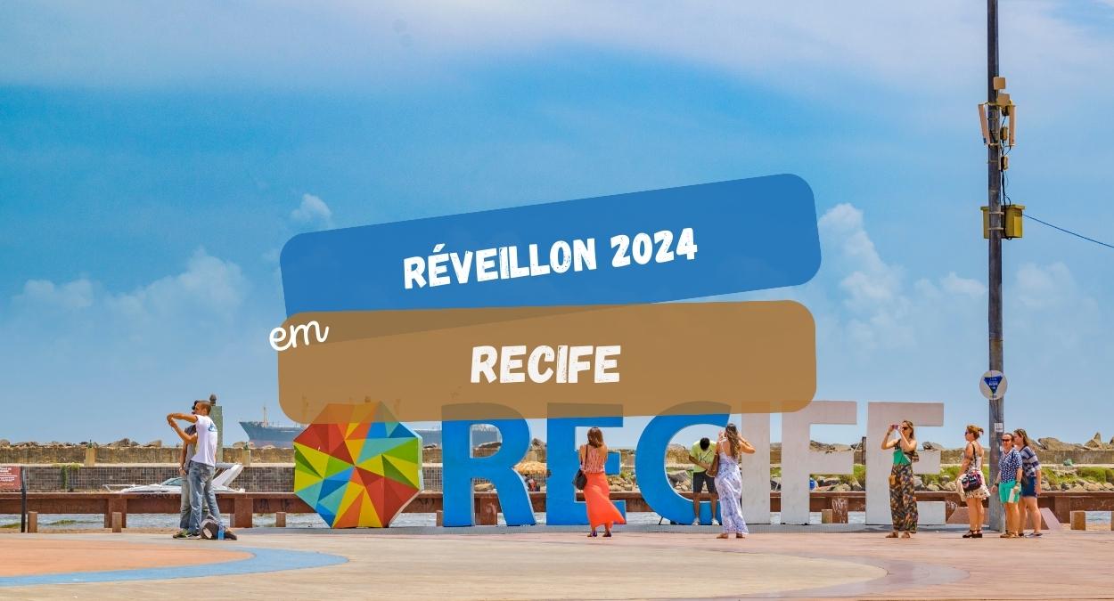 Réveillon 2024 em Recife divulga programação completa (imagem: Canva)