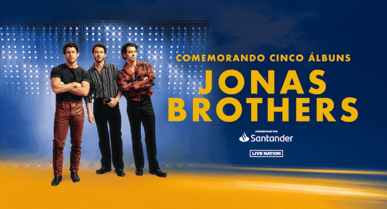 Jonas Brothers Brasil 2024 (imagem: Divulgação)