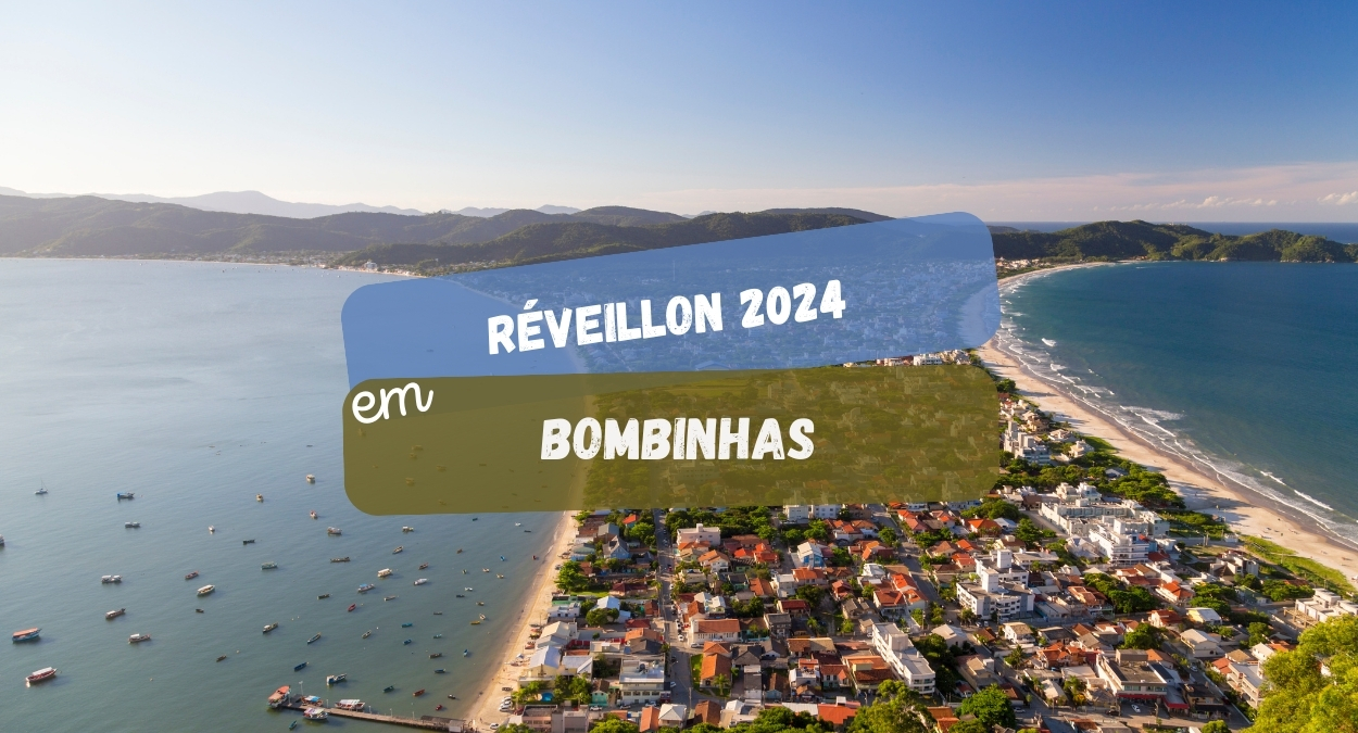 Réveillon 2024 em Bombinhas (imagem: Canva)