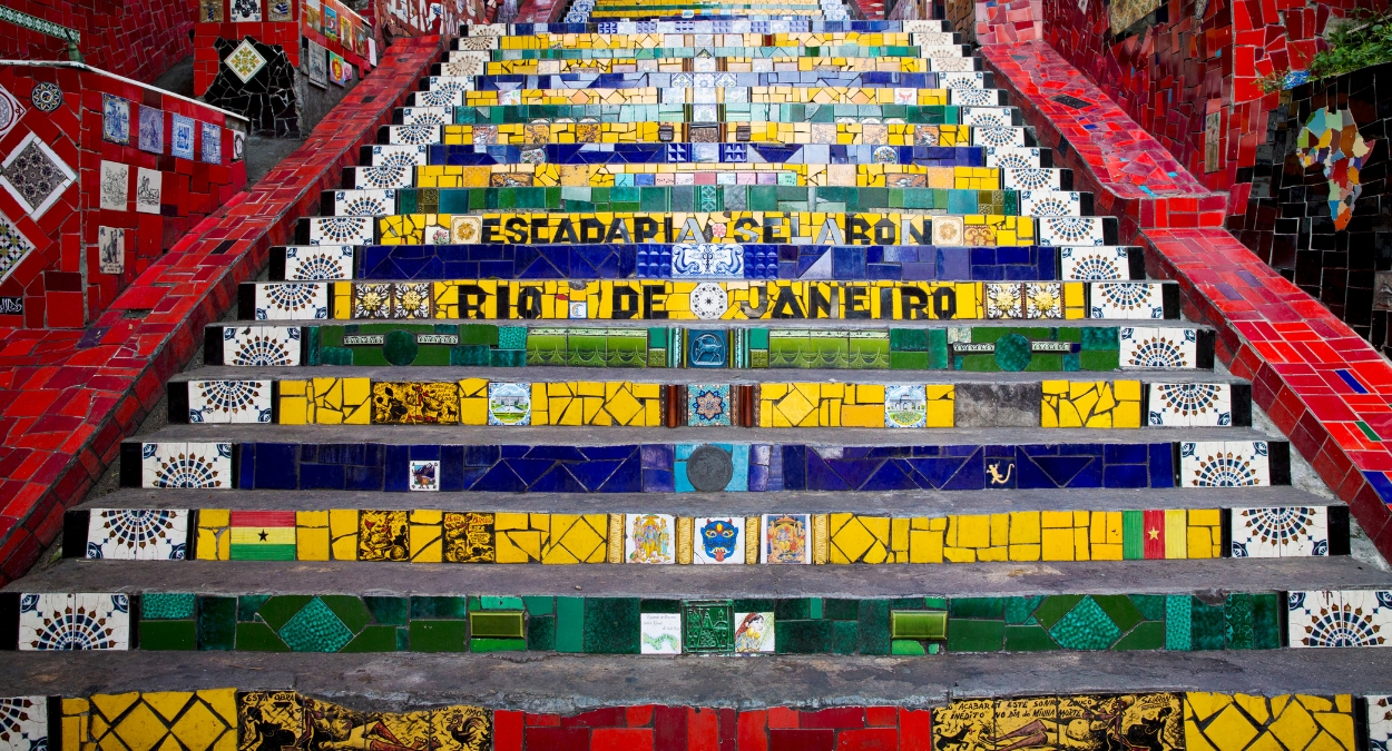 Escadaria Selarón (imagem: Canva)