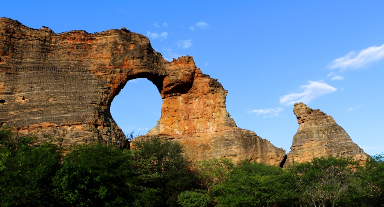 Serra da Capivara (imagem: Wikimedia Commons)