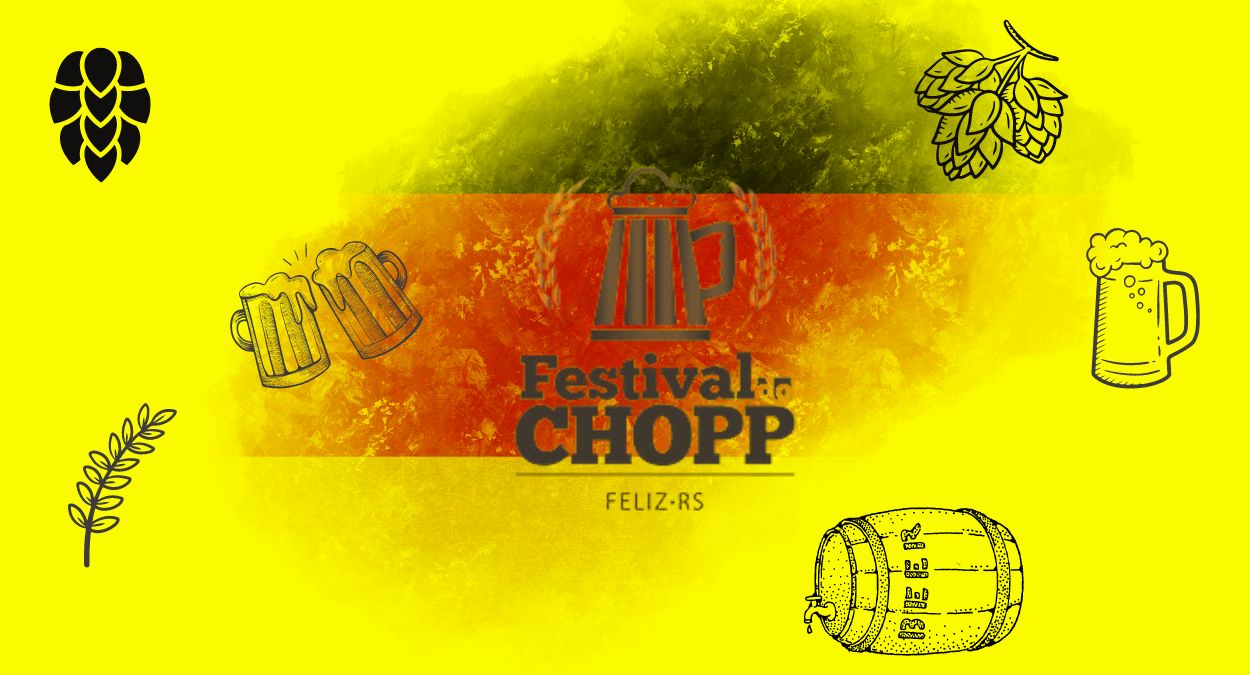 Festival do Chopp em Feliz 2024 (imagem: Canva)
