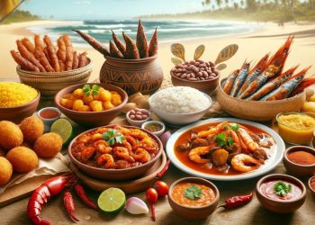 Comida Típica do Nordeste (imagem gerada por IA)