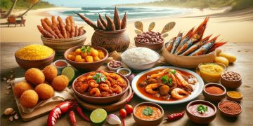 Comida Típica do Nordeste (imagem gerada por IA)