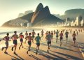 Melhores lugares para correr no Rio de Janeiro (imagem gerada por IA)