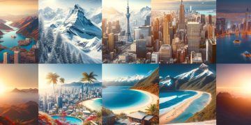 Destinos de inverno (imagem: IA)