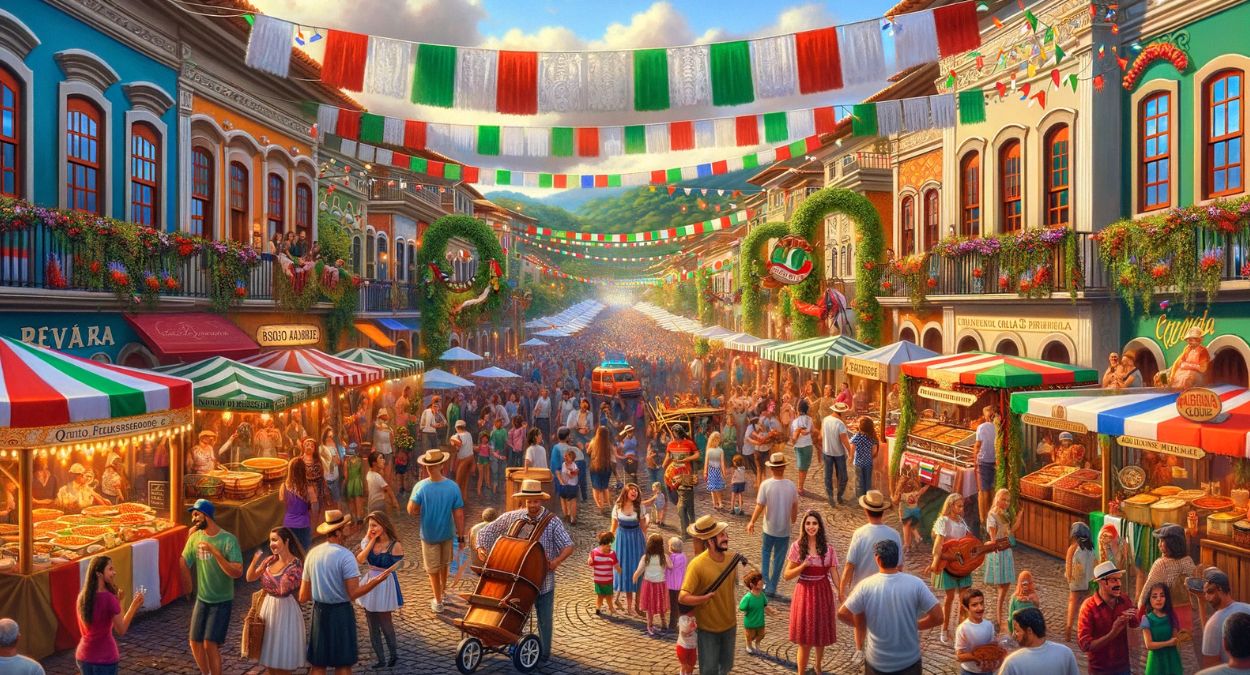 Festa de Quiririm 2024 (imagem gerada por IA)