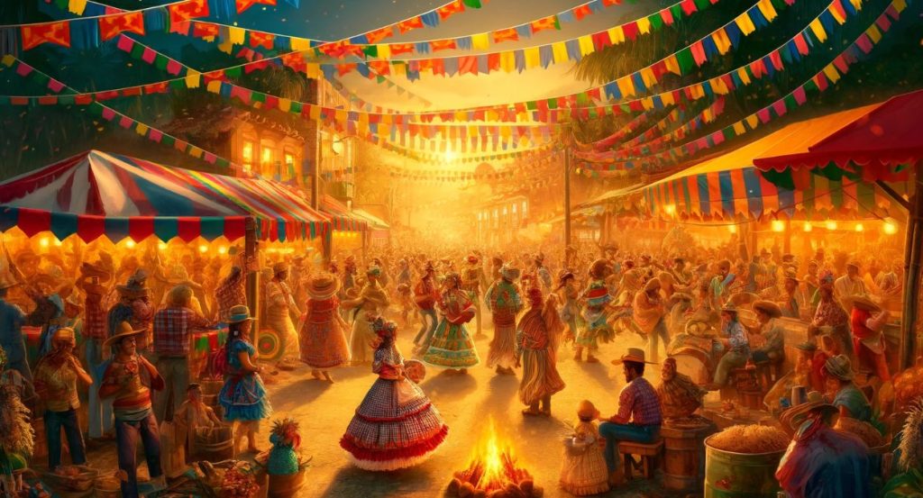 Como é a festa junina no Nordeste?