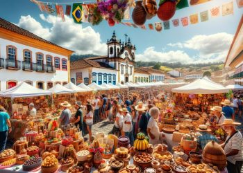 Festival da Quitanda de Congonhas (imagem gerada por IA)