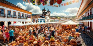 Festival da Quitanda de Congonhas (imagem gerada por IA)