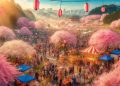 Festival das Cerejeiras (imagem: IA)