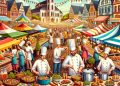 Festival Gastronômico de Pomerode (imagem gerada por IA)