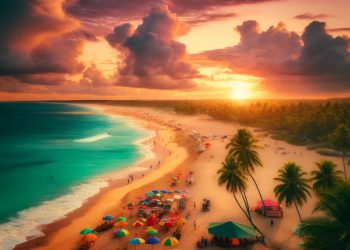 Onde viajar no Nordeste (imagem gerada por IA)