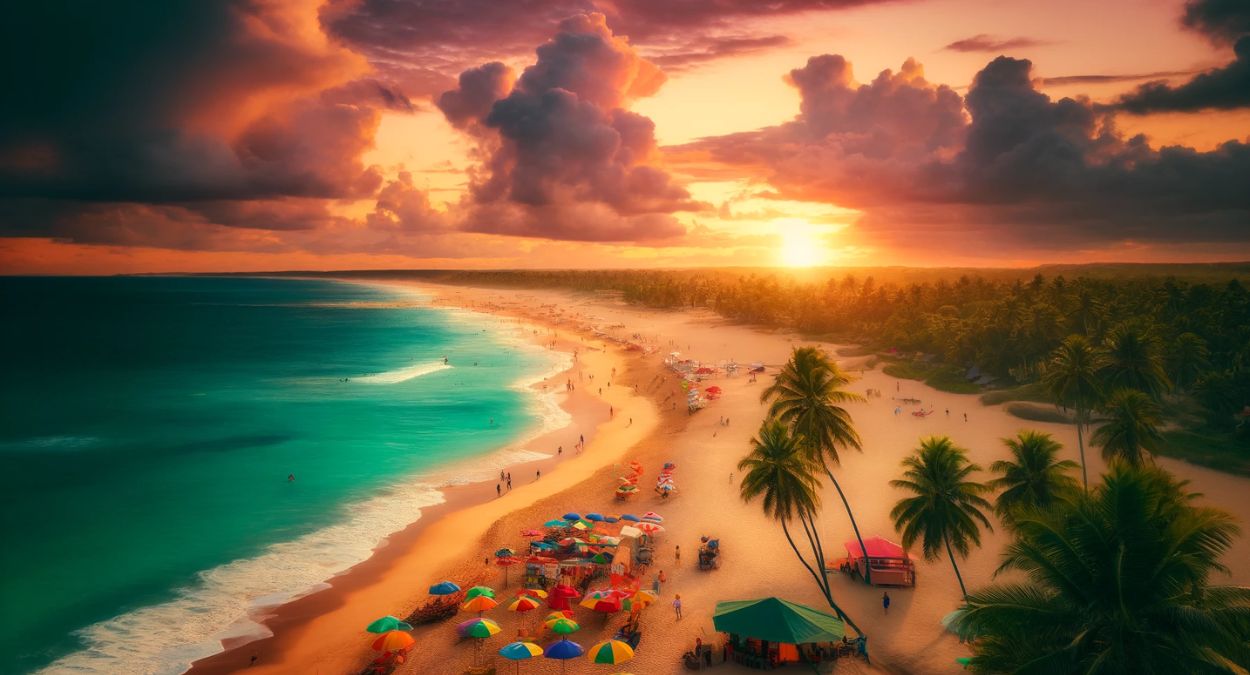 Onde viajar no Nordeste (imagem gerada por IA)