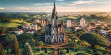 Santa Cruz do Sul (imagem gerada por IA)