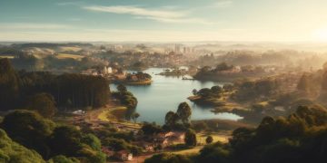 Santa Fé do Sul (imagem gerada por IA)