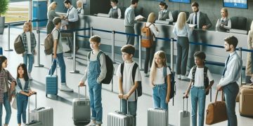 Com quantos anos pode viajar sozinho de avião? (imagem: IA)