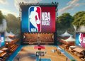 NBA House 2024 (imagem gerada por IA)