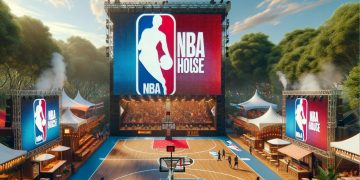 NBA House 2024 (imagem gerada por IA)