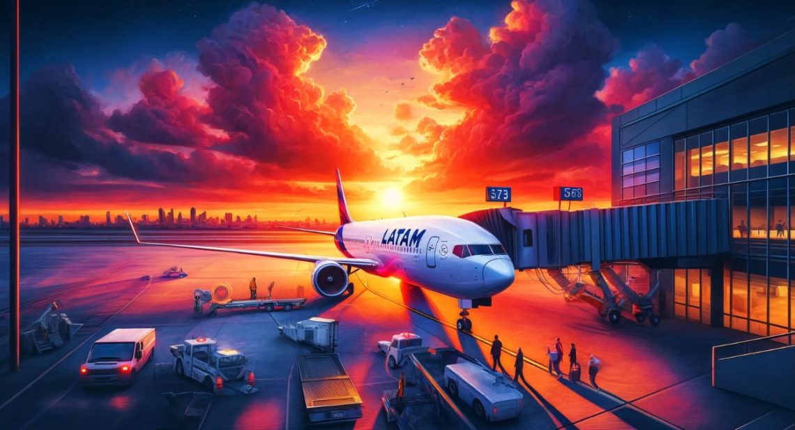 A LATAM parcela em quantas vezes?