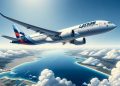 LATAM Airlines (imagem gerada por IA)